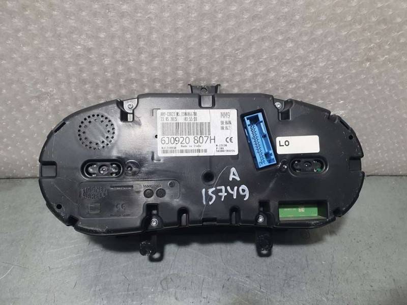 Recambio de cuadro instrumentos para seat ibiza (6j5) style i-tech 30 aniversario referencia OEM IAM 6J0920807H  