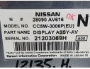 Recambio de sistema navegacion gps para nissan primera berlina (p12) acenta referencia OEM IAM 28090AV616 21203069H XANAVI