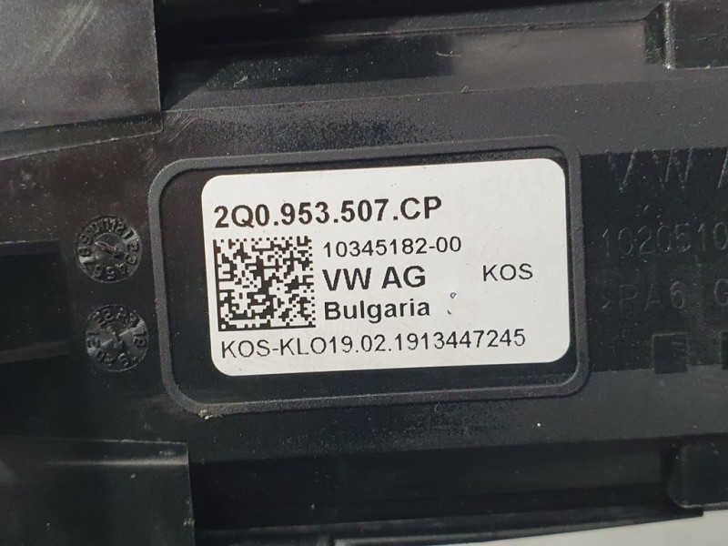 Recambio de mando luces y limpia para seat ibiza (kj1) xcellence referencia OEM IAM 2Q0953507CP  