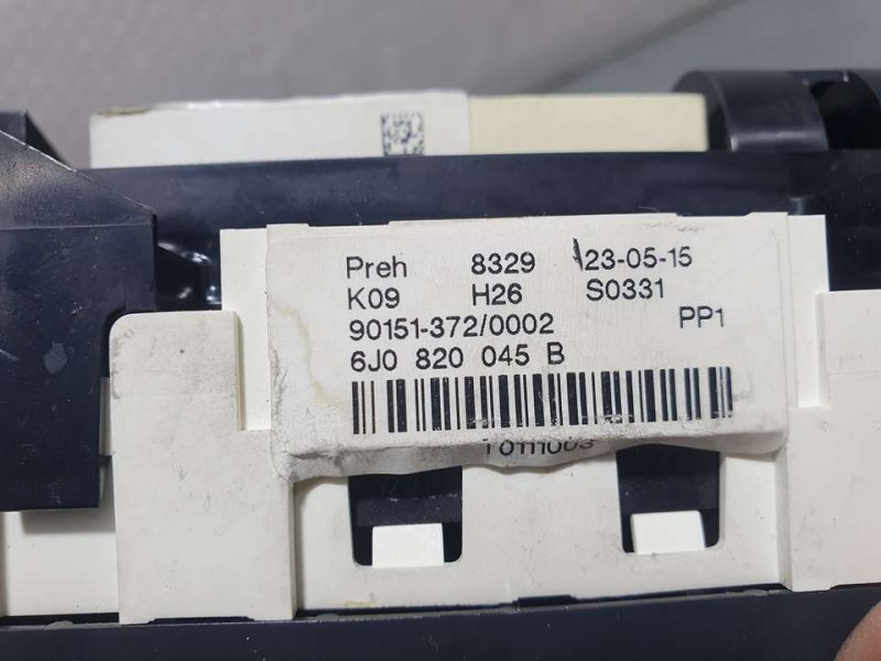 Recambio de mando calefaccion / aire acondicionado para seat ibiza (6j5) style i-tech 30 aniversario referencia OEM IAM 6J082004