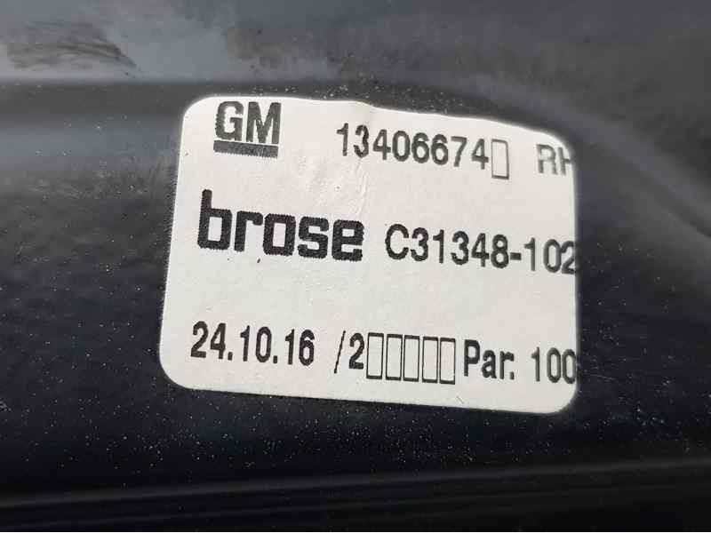 Recambio de elevalunas delantero derecho para opel astra k lim. 5türig business referencia OEM IAM 13406674 7 PINS BROSE ELÉCTRI