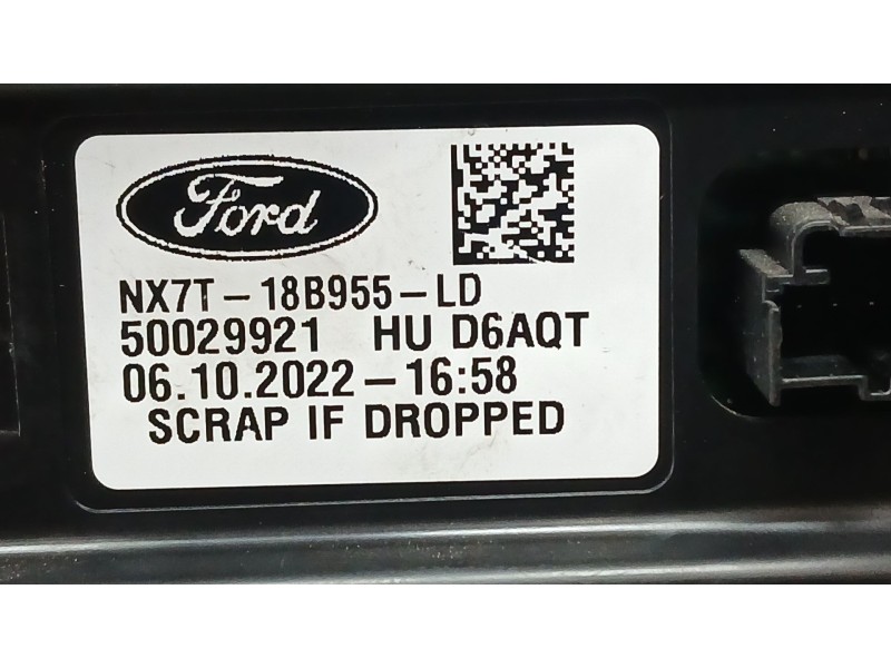 Recambio de sistema navegacion gps para ford focus iv (hn) 1.0 ecoboost referencia OEM IAM NX7T18B955LD PANTALLA ROZADA 50029921