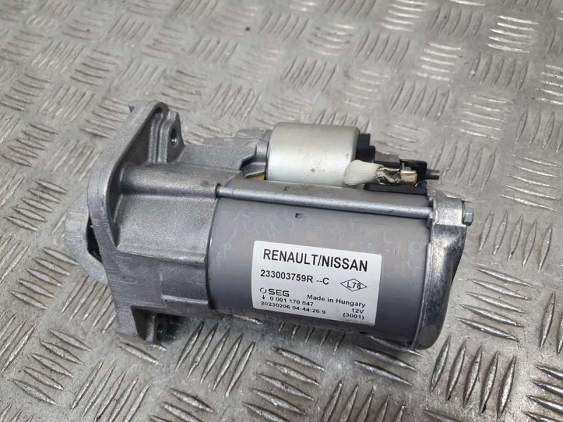 Recambio de motor arranque para renault express van referencia OEM IAM 233003759R 0001170647 SEG