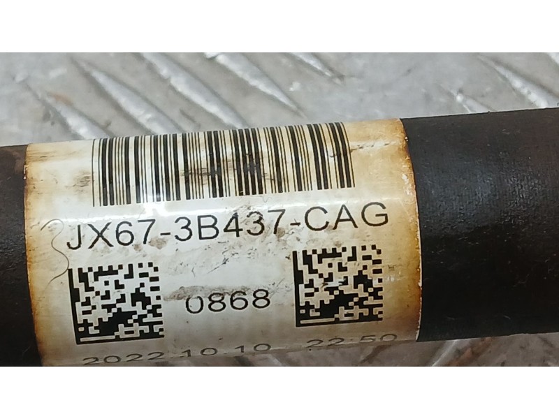 Recambio de transmision delantera izquierda para ford focus iv (hn) 1.0 ecoboost referencia OEM IAM JX673B437CAG  