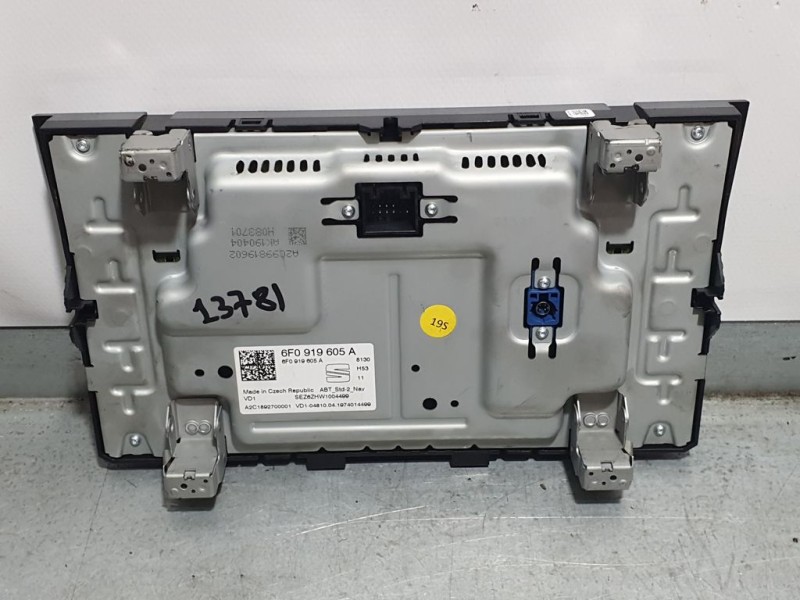 Recambio de sistema navegacion gps para seat ibiza (kj1) xcellence referencia OEM IAM 6F0919605A A2C1892700001 