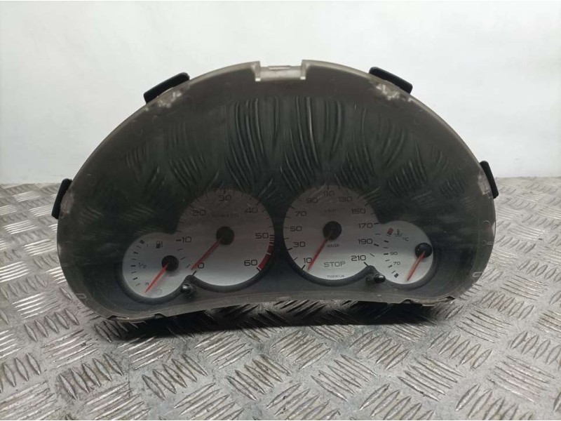 Recambio de cuadro instrumentos para peugeot 206 berlina x-line referencia OEM IAM 9648836580  