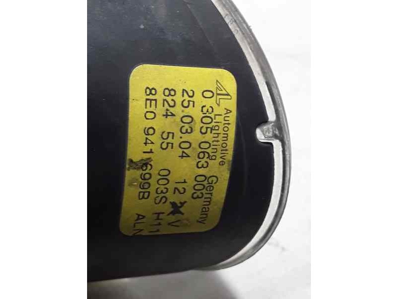 Recambio de faro antiniebla izquierdo para audi a4 berlina (8e) 2.0 referencia OEM IAM 8E0941699B 82455003S 