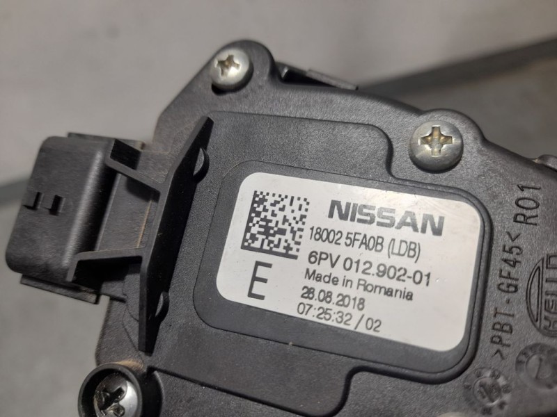 Recambio de pedal acelerador para nissan micra v (k14) visia referencia OEM IAM 180025FA0B  