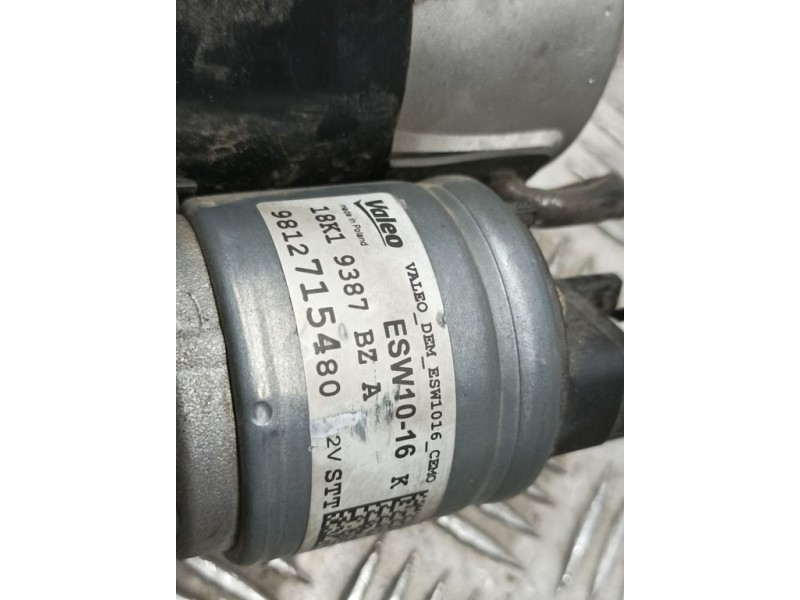 Recambio de motor arranque para peugeot 208 (p2) active referencia OEM IAM 9812715480 ESW1016 VALEO