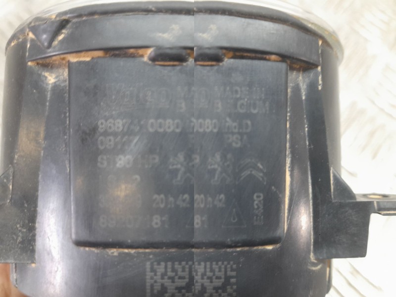 Recambio de faro antiniebla izquierdo para peugeot expert furgoneta (v_) 1.6 bluehdi 115 referencia OEM IAM 89211690 VALÑEO PBTA
