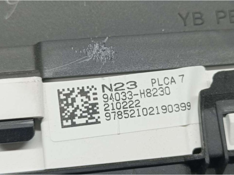 Recambio de cuadro instrumentos para kia stonic (ybcuv) drive referencia OEM IAM 94033H8230 210222 