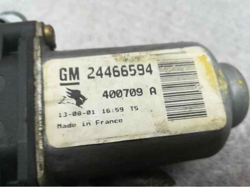 Recambio de elevalunas delantero derecho para opel corsa c club referencia OEM IAM 24466594 400709A 6 PINS