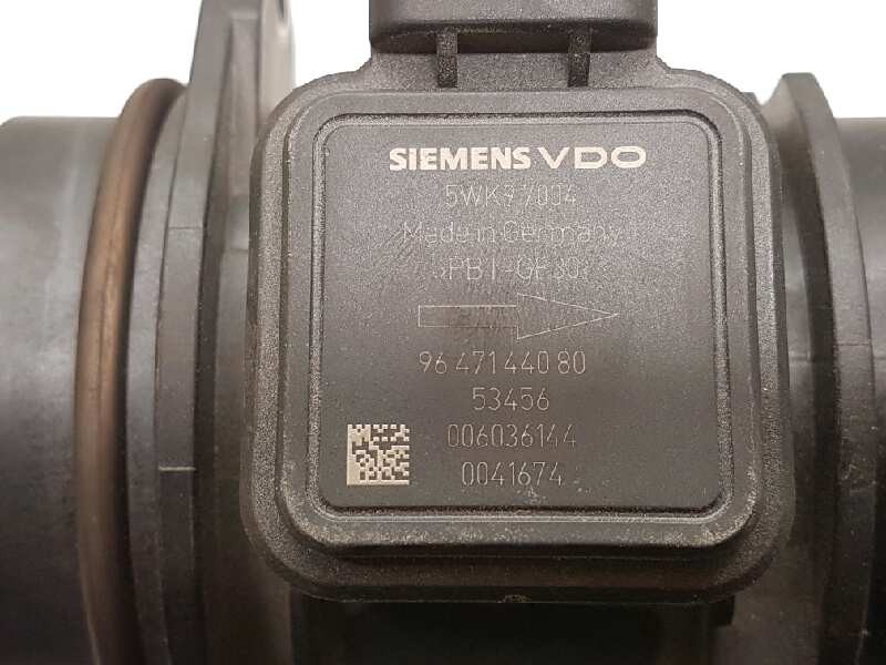 Recambio de caudalimetro para peugeot 207 urban referencia OEM IAM 9647144080 5WK97004 SIEMENS VDO
