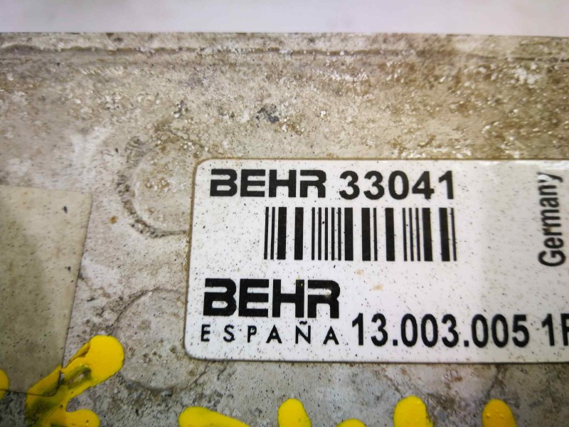 Recambio de intercooler para nissan cabstar chasis cabina referencia OEM IAM 33041  