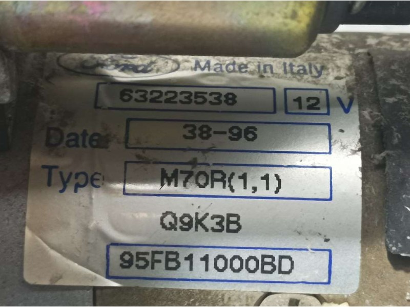 Recambio de motor arranque para ford fiesta berlina básico referencia OEM IAM 95FB11000BD 63223538 
