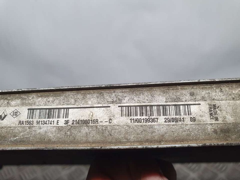 Recambio de radiador agua para renault megane iii berlina 5 p dynamique referencia OEM IAM 214100016R M134741E 