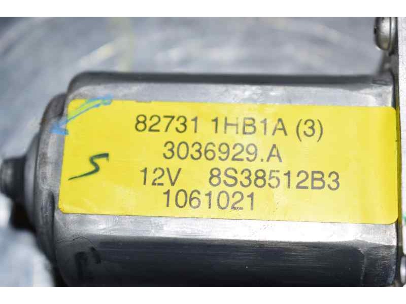 Recambio de elevalunas delantero izquierdo para nissan micra (k13) acenta referencia OEM IAM 827311HB1A 2 PINS ELECTRICO