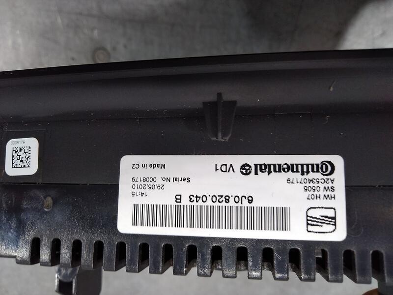 Recambio de mando climatizador para seat ibiza (6j5) stylance referencia OEM IAM 6J0820043 a2c53407179 Continental