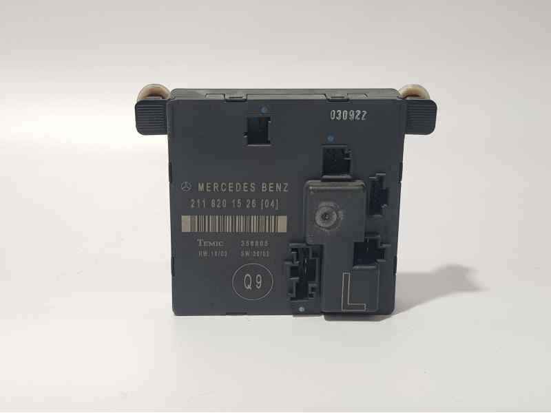Recambio de modulo electronico para mercedes-benz clase e (w211) berlina e 320 (211.065) referencia OEM IAM 2118201526  TEMIC