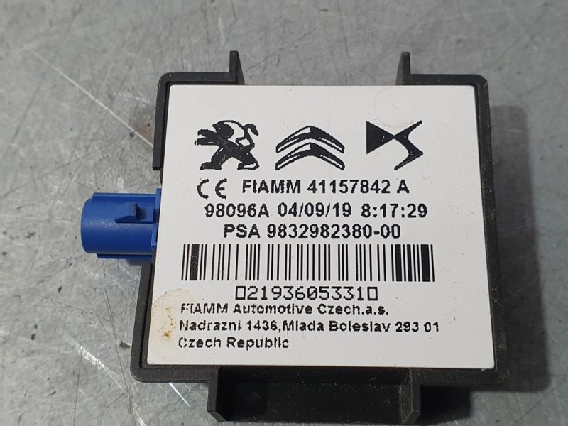 Recambio de modulo electronico para peugeot 208 (p2) active referencia OEM IAM 9832982388000 41157842A FIAMM