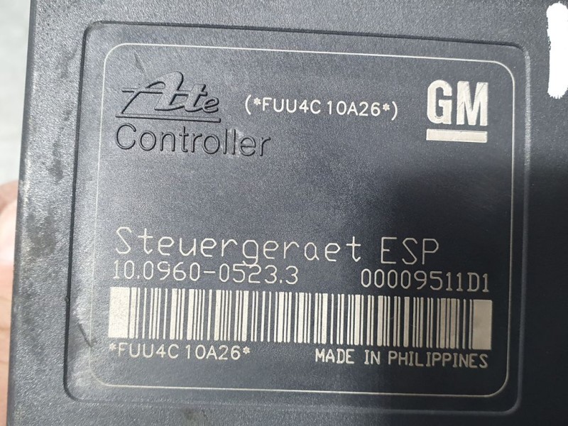 Recambio de abs para opel astra h berlina enjoy referencia OEM IAM 13168728 10020601294 ATE