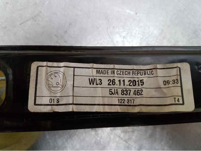 Recambio de elevalunas delantero derecho para seat toledo (kg3) reference referencia OEM IAM 5JA837462 6 PINS ELECTRICO