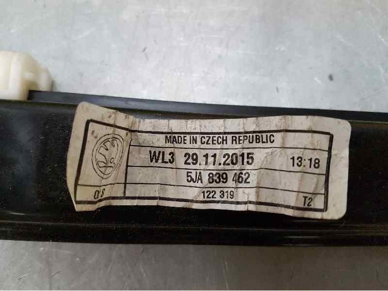 Recambio de elevalunas trasero derecho para seat toledo (kg3) reference referencia OEM IAM 5JA839462 6 PINS ELECTRICO