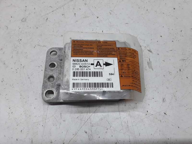 Recambio de kit airbag para nissan micra (k12e) 1.2 cat referencia OEM IAM 98820AX51A  