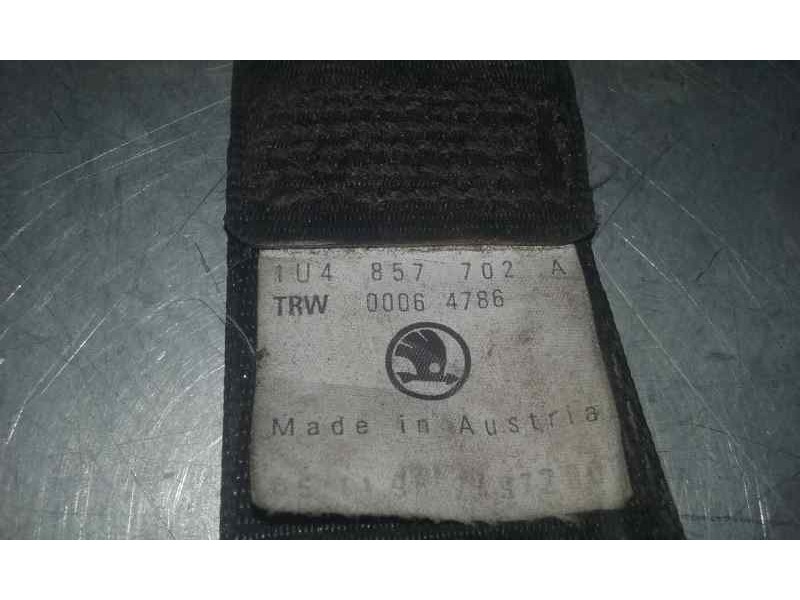 Recambio de pretensor airbag derecho para skoda octavia berlina (1u2) 1.6 glx (74kw) referencia OEM IAM 1U4857702A  TRW
