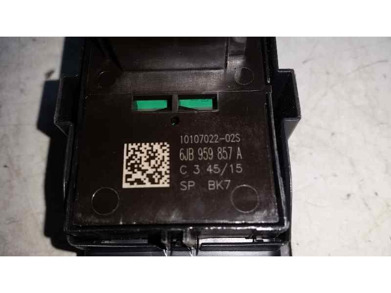 Recambio de mando elevalunas delantero izquierdo para seat toledo (kg3) reference referencia OEM IAM 6JB959857A  
