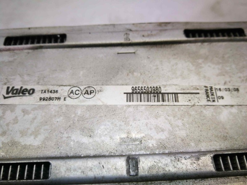 Recambio de intercooler para citroën c4 berlina collection referencia OEM IAM 9656503980  