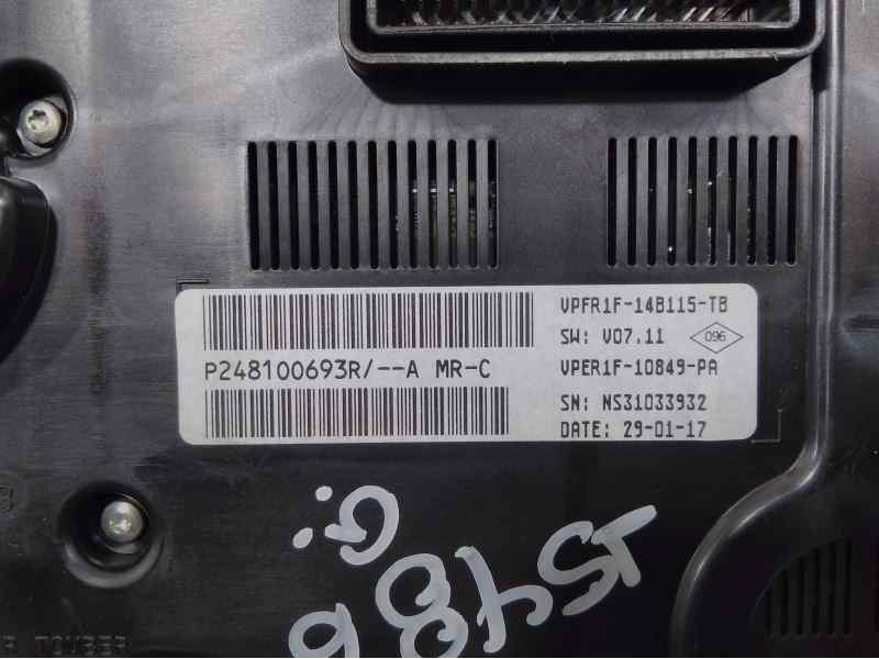 Recambio de cuadro instrumentos para renault megane iv berlina 5p business referencia OEM IAM P248100693R  
