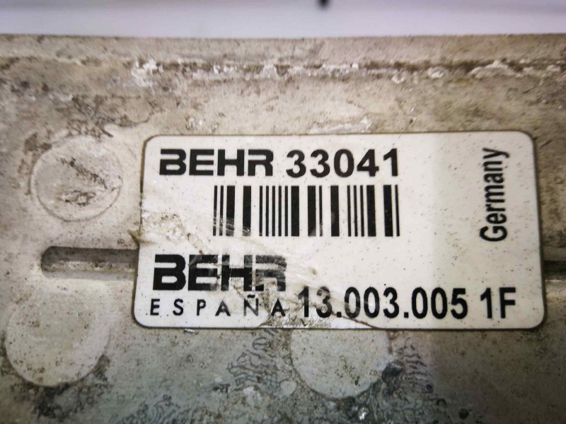 Recambio de intercooler para nissan cabstar chasis cabina referencia OEM IAM 33041  BEHR