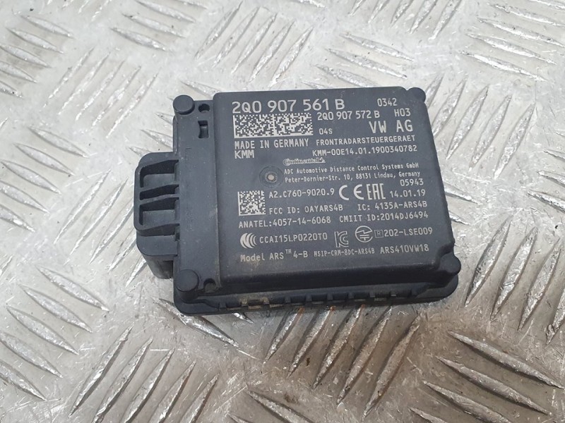 Recambio de radar de distancias para volkswagen polo advance referencia OEM IAM 2Q0907561B A2C76090209 CONTINENTAL