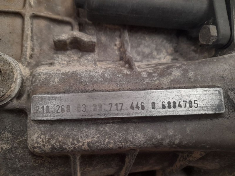 Recambio de caja cambios para mercedes-benz clase e (w210) berlina diesel 290 turbodiesel (210.017) referencia OEM IAM 717446 06