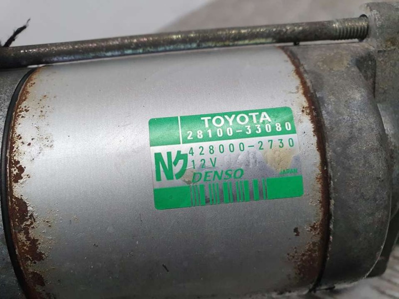 Recambio de motor arranque para toyota corolla (e12) 1.4 d-4d luna compact referencia OEM IAM 2810033080 4280002730 DENSO