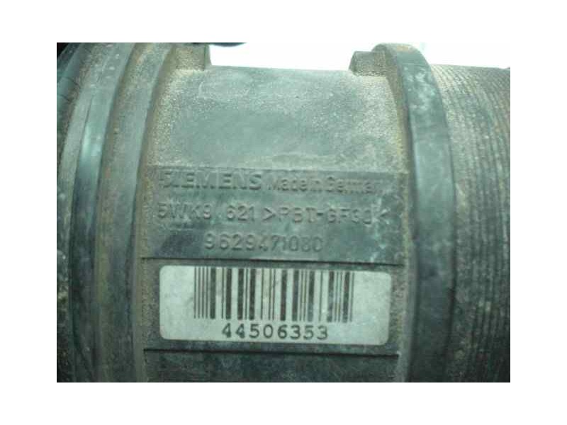 Recambio de caudalimetro para citroën jumpy 2.0 hdi sx familiar (5/6 asientos) referencia OEM IAM 9629471080 5WK9621 SIEMENS