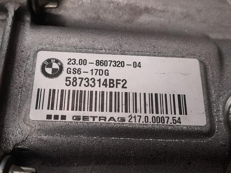 Recambio de caja cambios para bmw serie 3 lim. (f30) 318 d referencia OEM IAM 5873314BF2  6 VELOCIDADES