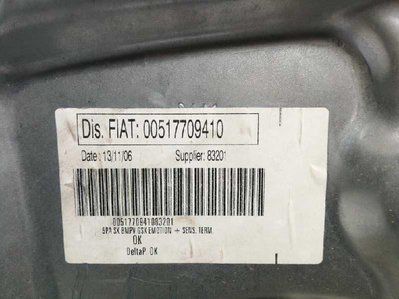 Recambio de elevalunas delantero izquierdo para lancia musa (184) platino referencia OEM IAM 517709410 2 PINS ELECTRICO