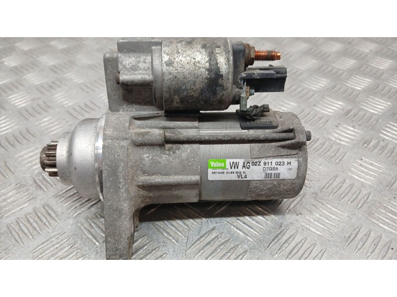 Recambio de motor arranque para seat ibiza iii (6l1) 1.9 tdi referencia OEM IAM 02Z911023H VALEO D7GS8