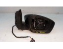 Recambio de retrovisor derecho para skoda rapid style referencia OEM IAM  6 PINS ELECTRICO-FALTA CRISTAL