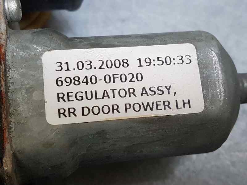 Recambio de elevalunas trasero izquierdo para toyota corolla verso (r1) 2.2 d-4d luna referencia OEM IAM 698400F020 6 PINS ELECT