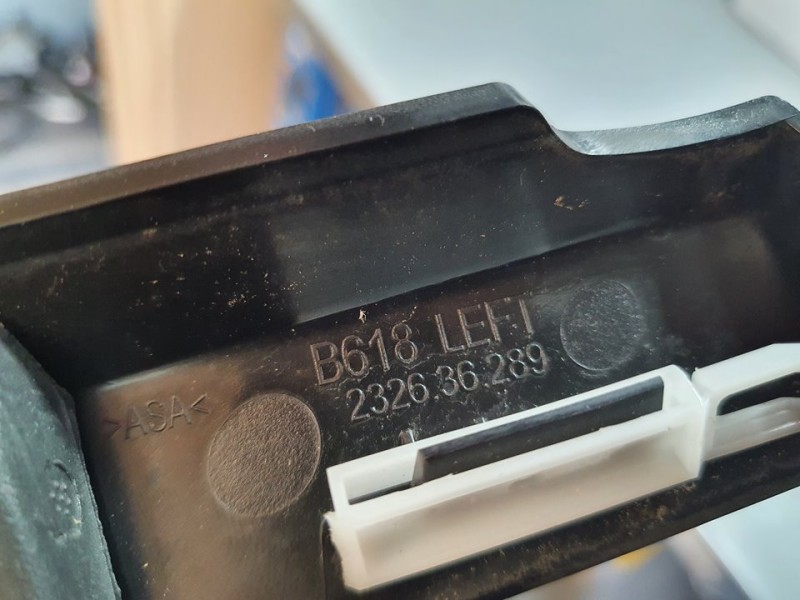 Recambio de retrovisor izquierdo para citroën c3 feel referencia OEM IAM 232636289  ELECTRICO 6 Y 2 CABLES