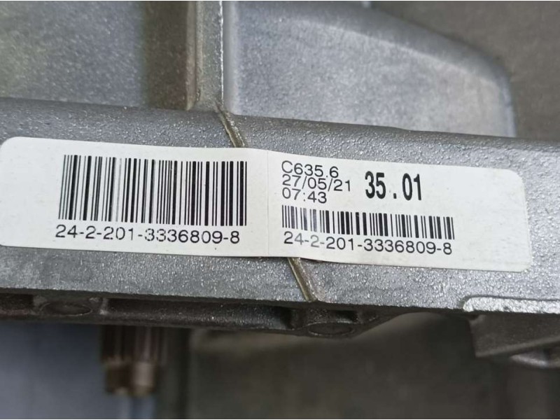 Recambio de caja cambios para fiat doblo ii cargo (263) 1.6 jtdm 16v cat referencia OEM IAM C63563501 3336809  CAJA NUEVA 6VELOC