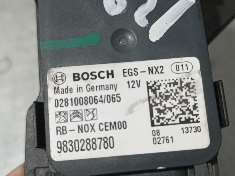 Recambio de sonda lambda para peugeot 5008 1.5 blue-hdi fap referencia OEM IAM 9830288780 0281008064065 BOSCH