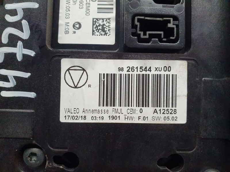 Recambio de sistema navegacion gps para citroën c3 feel referencia OEM IAM 9824298580 1802150903 