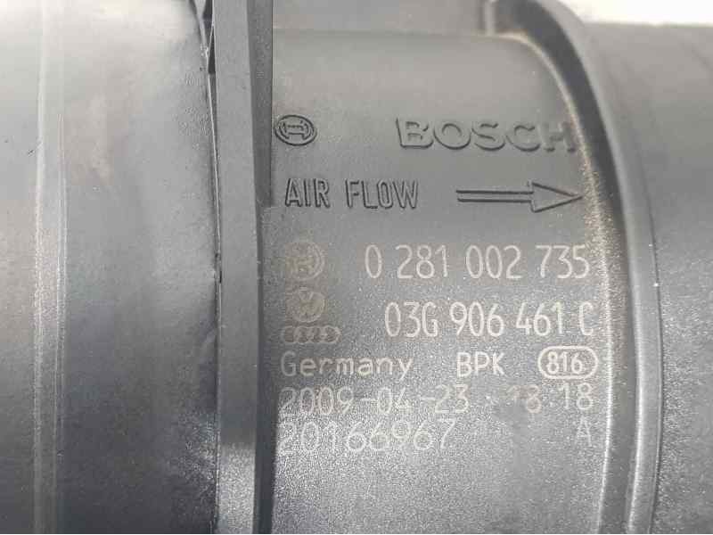 Recambio de caudalimetro para audi a3 cabriolet (8p) ambition referencia OEM IAM 03G906461C 081002735 BOSCH