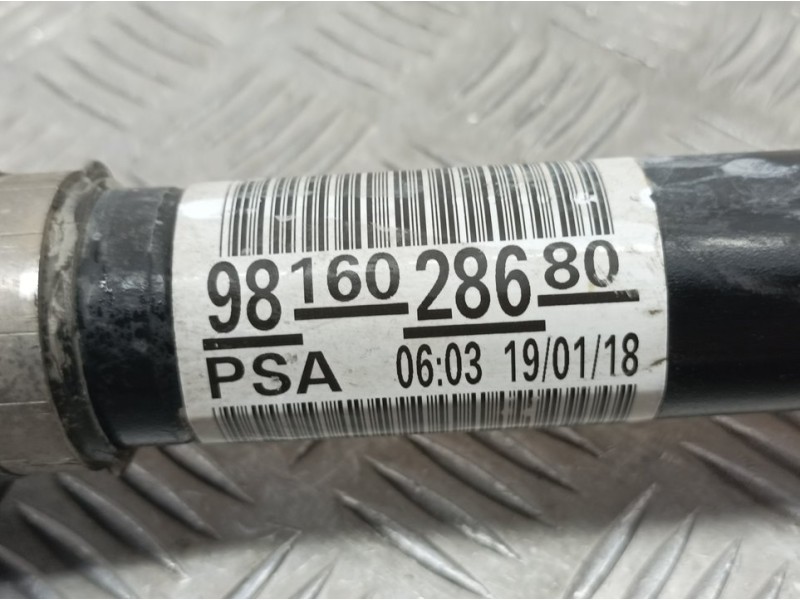 Recambio de transmision delantera derecha para citroën c3 feel referencia OEM IAM 9816028680  