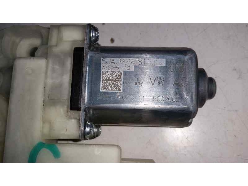 Recambio de motor elevalunas trasero izquierdo para skoda rapid style referencia OEM IAM 5JA959811L  