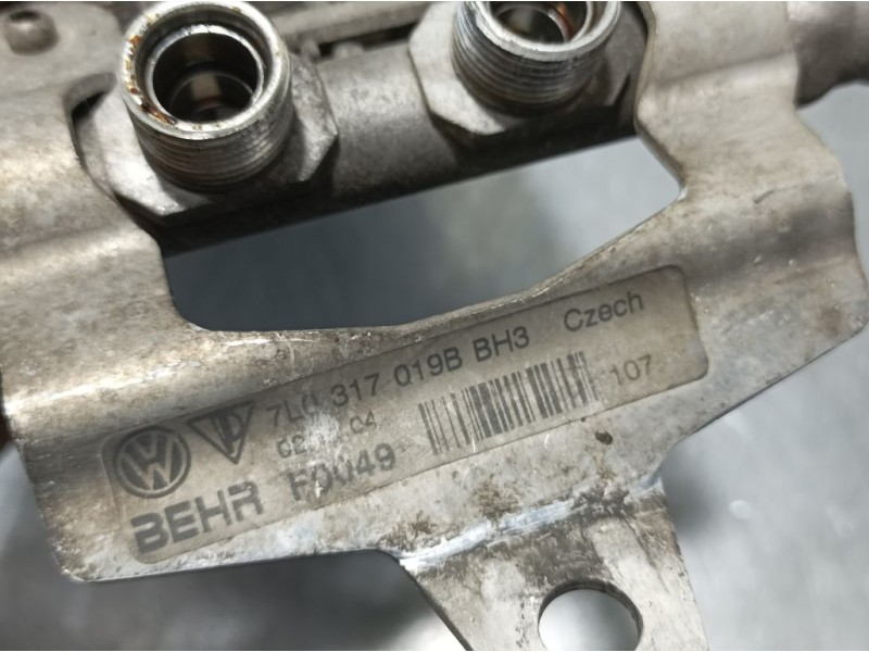 Recambio de radiador caja cambios para volkswagen touareg (7la) tdi v10 referencia OEM IAM 7L0317019B F0049 BEHR